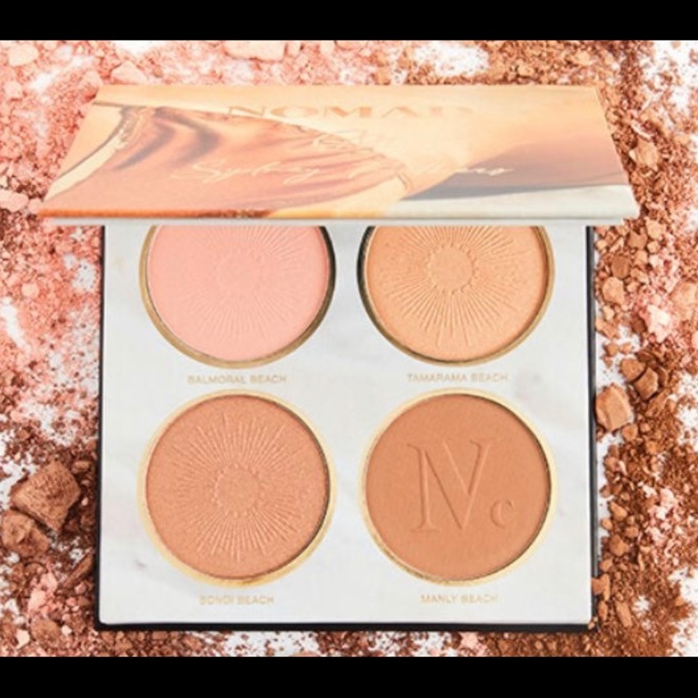 Nomad highlighter palette by Sydney Bathers